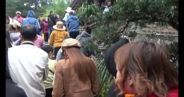 30 Mart 2025, Diatanngphilai Pagoda. Liemson, Thanhliem, Hanam, Vietnam. Diatanngphilai Pagoda eski bir pagoda. Yılın başında birçok insan ailelerine ve yaşamlarına şans dilemek için tapınağa gelir.