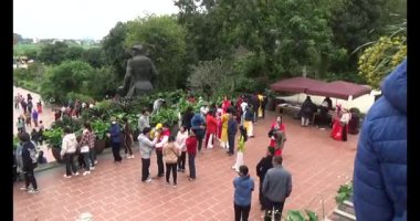 30 Mart 2025, Diatanngphilai Pagoda. Liemson, Thanhliem, Hanam, Vietnam. Diatanngphilai Pagoda eski bir pagoda. Yılın başında birçok insan ailelerine ve yaşamlarına şans dilemek için tapınağa gelir.