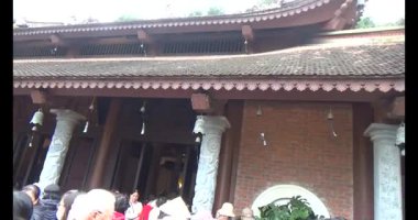 30 Mart 2025, Diatanngphilai Pagoda. Liemson, Thanhliem, Hanam, Vietnam. Diatanngphilai Pagoda eski bir pagoda. Yılın başında birçok insan ailelerine ve yaşamlarına şans dilemek için tapınağa gelir.