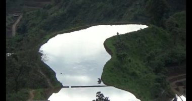 Vietnam dağ tarlaları