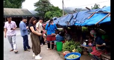 24 Mayıs 2025, Sin Suoi Ho, Phong Tho, Lai Chau, Vietnam. Vietnam dağ pazarı