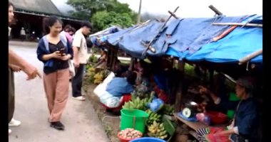 24 Mayıs 2025, Sin Suoi Ho, Phong Tho, Lai Chau, Vietnam. Vietnam dağ pazarı