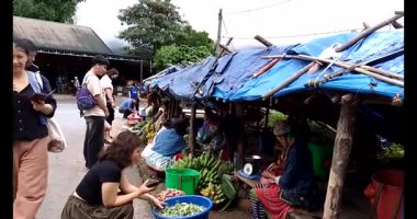 24 Mayıs 2025, Sin Suoi Ho, Phong Tho, Lai Chau, Vietnam. Vietnam dağ pazarı