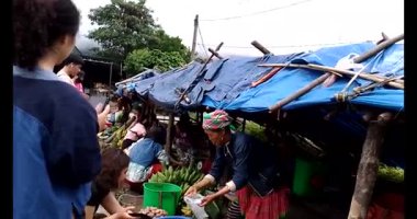 24 Mayıs 2025, Sin Suoi Ho, Phong Tho, Lai Chau, Vietnam. Vietnam dağ pazarı
