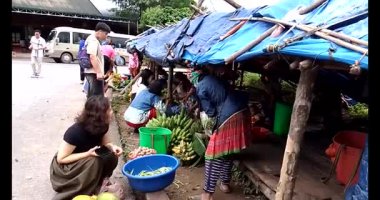 24 Mayıs 2025, Sin Suoi Ho, Phong Tho, Lai Chau, Vietnam. Vietnam dağ pazarı