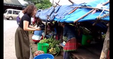 24 Mayıs 2025, Sin Suoi Ho, Phong Tho, Lai Chau, Vietnam. Vietnam dağ pazarı