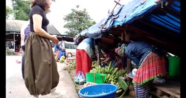 24 Mayıs 2025, Sin Suoi Ho, Phong Tho, Lai Chau, Vietnam. Vietnam dağ pazarı