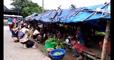 24 Mayıs 2025, Sin Suoi Ho, Phong Tho, Lai Chau, Vietnam. Vietnam dağ pazarı