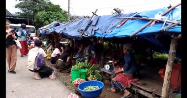 24 Mayıs 2025, Sin Suoi Ho, Phong Tho, Lai Chau, Vietnam. Vietnam dağ pazarı