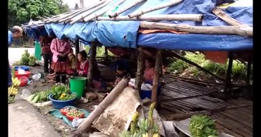 24 Mayıs 2025, Sin Suoi Ho, Phong Tho, Lai Chau, Vietnam. Vietnam dağ pazarı