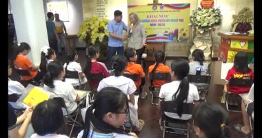 4 Haziran 2025. Van An, Chi Linh, Hai Duong, Vietnam. çizim sınıfında