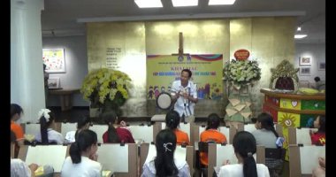 4 Haziran 2025. Van An, Chi Linh, Hai Duong, Vietnam. çizim sınıfında