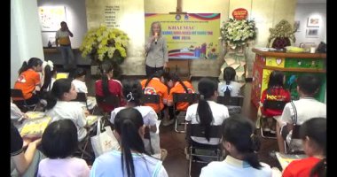 4 Haziran 2025. Van An, Chi Linh, Hai Duong, Vietnam. çizim sınıfında