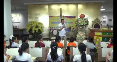 4 Haziran 2025. Van An, Chi Linh, Hai Duong, Vietnam. çizim sınıfında