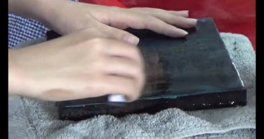 Haziran 07, 2025. Van An, Chi Linh, Hai Duong, Vietnam. Çocuklar geleneksel resimler çiziyor