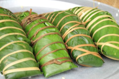 Geleneksel Banh Chung Vietnam 'da