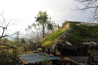 Vietnam 'daki dağ evi.