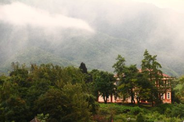 Vietnam 'daki dağ evi.