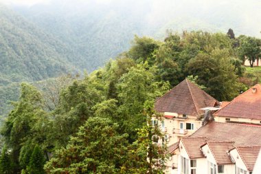 Vietnam 'daki dağ evi.