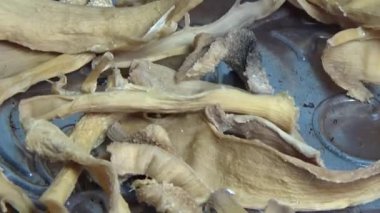 Bambu filizleri soyulur, dilimlenir ve kurutulur. Kurutulmuş bambu filizleri geleneksel Vietnam yemekleri pişirmek için kullanılır.