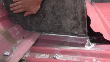 Vietnam kırsalındaki köy.