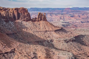 Grandview Point, Canyonlands Ulusal Parkı, Utah 