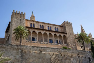  Palacio Almudaina, İspanya 'nın Mallorca kentinde yer almaktadır (Espaa)