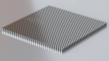 Pil modülleri için 4680 format silindirik çekiş bataryası, elektrikli araçlar için seri üretim akümülatörleri yüksek güç ve enerji, kuru elektrot kullan, izole görüntü, 3d görüntüleme
