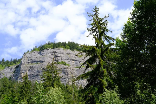 Festői Hegy Hegység Franciaországban Graian Alpok Gyönyörű Természeti Táj Mont — Stock Fotó