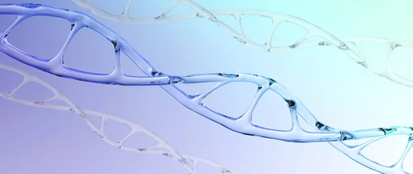 Human Dna Structure Helix Deoxyribonucleic Acid Molecular Compounds Human Genome — Stock Photo, Image