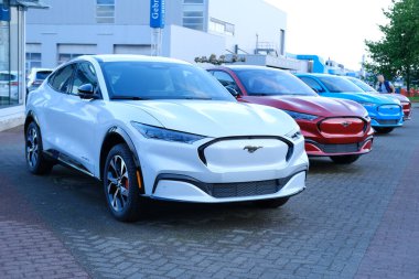Elektrikli Ford Mustang Mach-E, elektrikli araba, alternatif enerji, Frankfurt - 28 Mayıs 2023