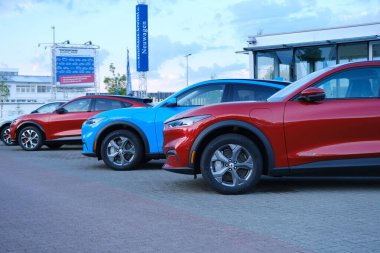 Elektrikli Ford Mustang Mach-E, elektrikli araba, alternatif enerji, Frankfurt - 28 Mayıs 2023