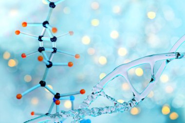 İnsan DNA yapısı sarmalları, deoksiribonükleik asit, moleküler bileşikler, insan genomu, konsept bilimsel kimyasal yenilik, insan genom araştırması, geliştirme bilimi, kromozom değişimi, 3d oluşturma