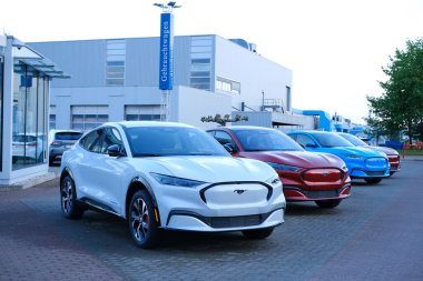 Elektrikli Ford Mustang Mach-E, elektrikli araba, alternatif enerji, Frankfurt - 27 Mayıs 2023