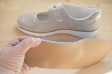 Ortopedik ayakkabı ekleyicileri otantik deriden yapılmış supinator, Eşsiz Rahatlık, kemer desteği, ayak yorgunluğu