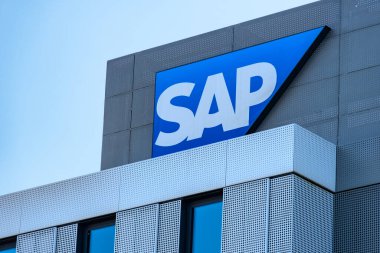 Alman çokuluslu yazılım SAP SE şirketi, ticari faaliyet ve müşteri ilişkileri, kaynak planlaması, St.Leon-Rot, Almanya - 29 Temmuz 2024