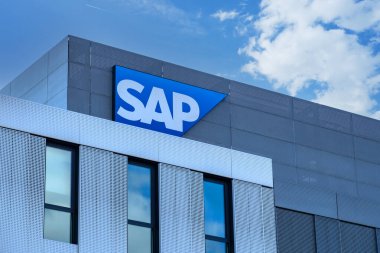 Alman çokuluslu yazılım SAP SE şirketi, ticari faaliyet ve müşteri ilişkileri, kaynak planlaması, St.Leon-Rot, Almanya - 29 Temmuz 2024