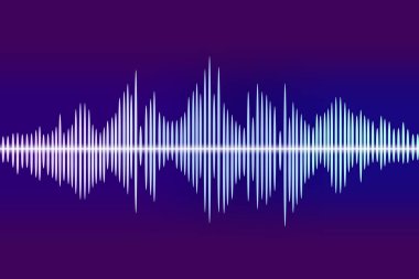 Conceptual image of sound wave, acoustics and sound vibrations, oscillations in space, Auditory System, concept Hearing Test, meditation and sound therapy, audio technologies and sound design clipart