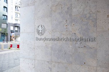 Hükümet Bundesnachrichtendienst, BND binası, Alman Federal Servis Dış İstihbarat Ajansı, Ulusal Güvenlik, Berlin - 20 Ağustos 2024