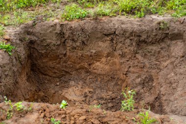 Yeraltındaki derin kazı sahaları, yeraltı tesisi onarım hazırlıkları, tarımsal depolama, çukur ya da mezar hazırlıkları, zemin hazırlıkları