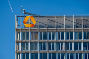 Ticaret Bankası Aktiengesellschaft ofis binası, Avrupa bankacılık kurumu merkezi Frankfurt am Main, Hesse, Almanya profesyonel hizmetleri, Frankfurt - 19 Ocak 2025