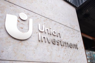 Union Asset Management Holding AG ofis binası, DZ Bank Group, Avrupa bankacılık merkezi Frankfurt am Main, Hesse, Almanya profesyonel hizmetleri, Frankfurt - 19 Ocak 2025