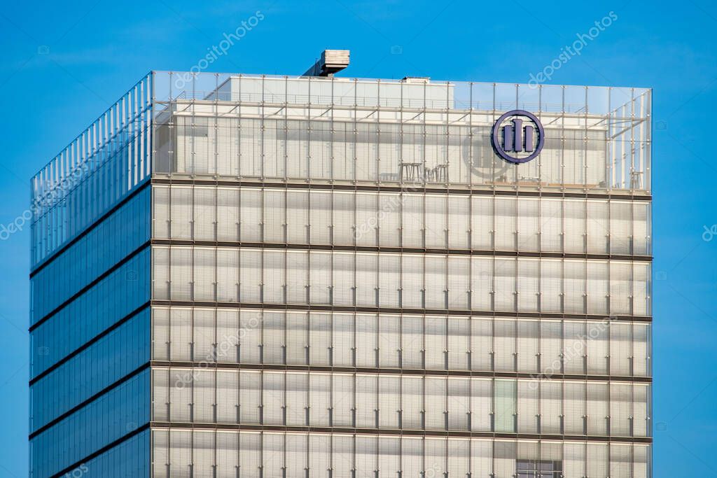 Commerzbank Aktiengesellschaft office building, European banking institution headquartered in Frankfurt am Main, Hesse, Germany professional services, Frankfurt - January, 19, 2025