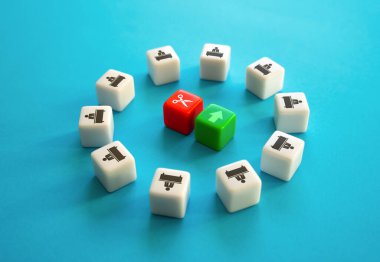 Maliyetleri artırmaya ya da azaltmaya karar vermek. Projeyi finanse etme meselesi. Bütçe ve fon. Finansal akışların yönetimi ve şirketin farklı şubelerine para dağıtımı. Oylama