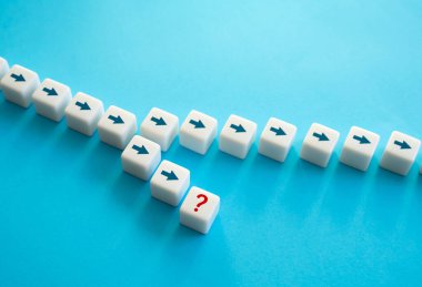 Bilinmeyen bir sonuçla başarıya ulaşan şeyi durdurun. Yolu bitirme riskini al. Eylemler hakkında değerlendirme ve karar verme. Kâr ya da başarısızlık. Ana akımdan uzak dur. Yeni alanları keşfet