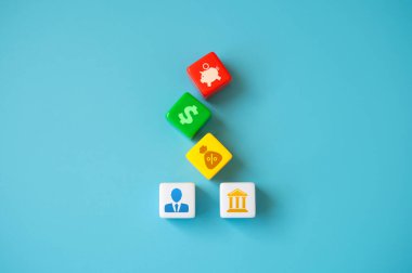 Banka müşteriye çeşitli hizmetler sunar. Mevduatlar, krediler ve tasarruflar.