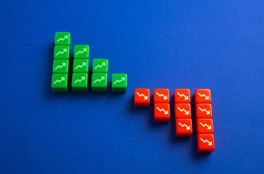 Düşen gelir ve zarar. Kârsız iş. Giderek azalan trend. Rekabet azalıyor. Ekonomik sorunlar. Kârsızlık.