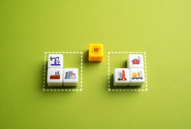 Ekonomik kümeler ve yetki alanları arasındaki ticaret. Uluslararası ticaret. Ekonomik bölgeler arasında küresel emtia değişimi. Birbirine bağlı küresel pazarlar.