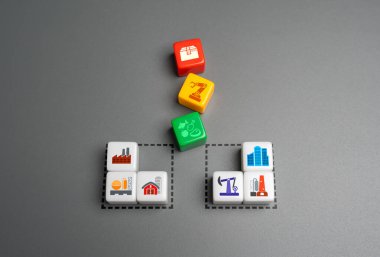 Ülkeler ve devletler arasında mal ticareti ve değiş tokuşu. Ülkeler arası işbirliği. Küresel tedarik zincirleri, sınır ötesi ticaret ve diplomatik anlaşmalar karşılıklı büyüme ve kaynak paylaşımını teşvik ediyor.