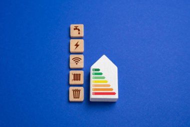 Enerji tasarruflu ev ve kamu hizmetleri. Ev özerkliği kavramı. Yenilenebilir enerjiyle çalışan ve verimli kullanım için tasarlanmış akıllı evler. Sürdürülebilir yaşamın geleceği.